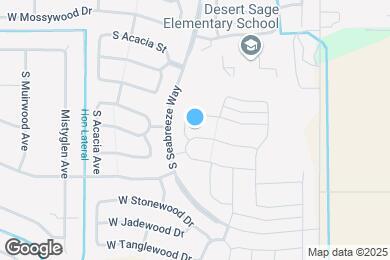 Map image of the property - 9452 W Idlewood Dr