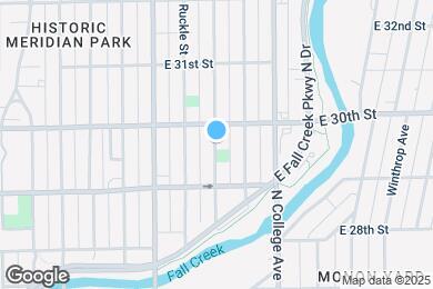 Map image of the property - 2941 N Park Ave