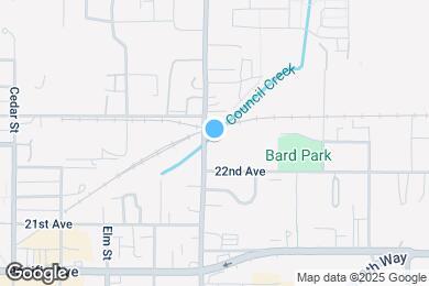 Map image of the property - 2229 Hawthorne St