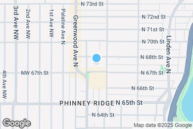 Map image of the property - 412 N 67th St