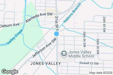 Map image of the property - 1738 31st St SW