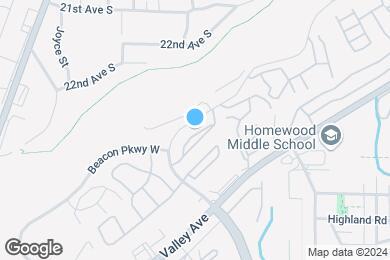 Map image of the property - Mountain Woods Apartments