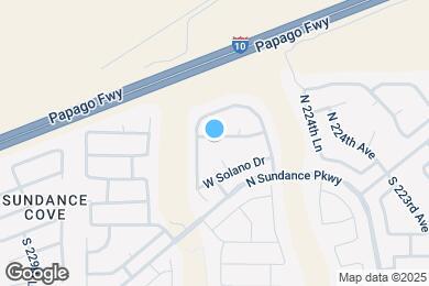 Map image of the property - 22653 W Mesquite Dr