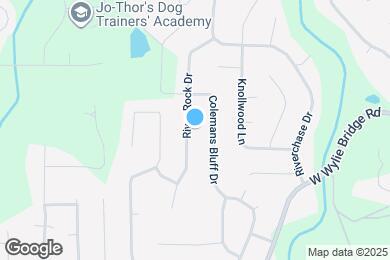 Map image of the property - 923 River Rock Dr