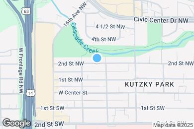 Map image of the property - 1216 2nd St NW