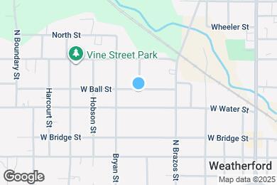 Map image of the property - 427 W Ball St