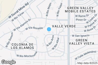 Map image of the property - 432 W San Ignacio