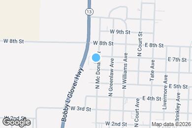 Map image of the property - 611 Willard D Lewis St