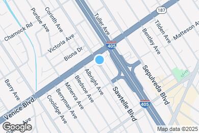 Map image of the property - 3825 1/2 Sawtelle Blvd