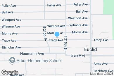 Map image of the property - 21271 Tracy Ave
