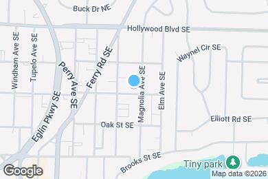 Map image of the property - 211 Third St SE