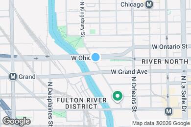 Map image of the property - 522 N Kingsbury St