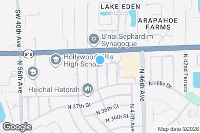 Map image of the property - 4051 N 50th Ave