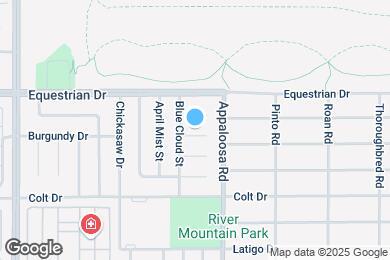 Map image of the property - 1416 Heavenly Ct