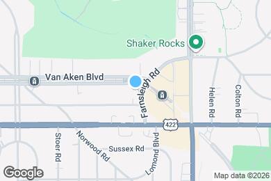 Map image of the property - Cozy and Spacious 1 & 2-Bedroom Haven in a Serene Suburban Neighborhood