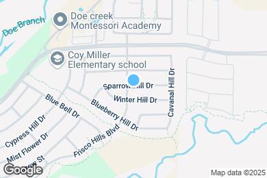 Map image of the property - 14104 Sparrow Hill Dr