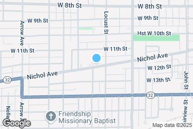 Map image of the property - 1222 Nichol Ave