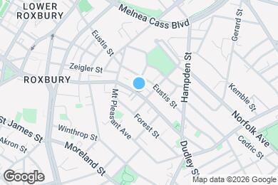 Map image of the property - 296 Dudley St