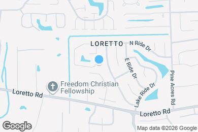 Map image of the property - 11565 N Ride Cir E