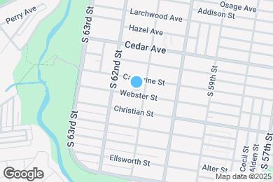 Map image of the property - 6113 Webster St