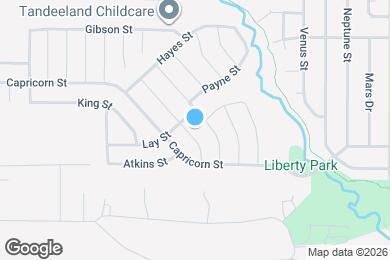 Map image of the property - 1312 Burleson St