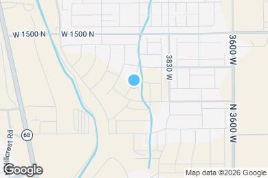 Map image of the property - 1328 N Sage Dr