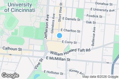 Map image of the property - 2602 Short Vine St
