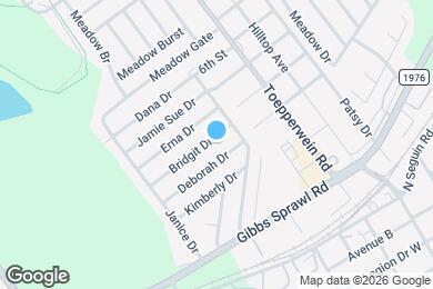 Map image of the property - 410 Bridgit Dr