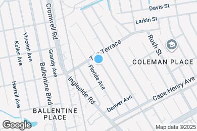Map image of the property - 2527 Arkansas Ave