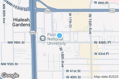Map image of the property - 1825 W 44th Pl