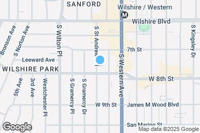 Map image of the property - 740 S St Andrews Pl