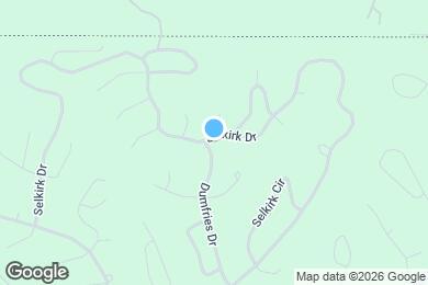 Map image of the property - 36 Dumfries Dr