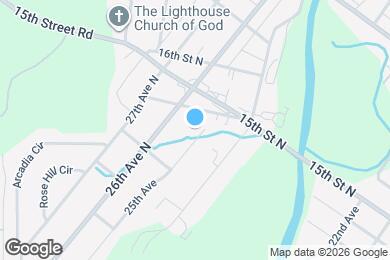 Map image of the property - 1338 25th Ave