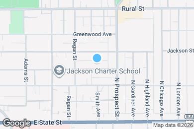 Map image of the property - 1604 Benton St