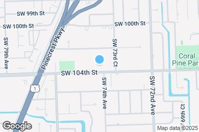 Map image of the property - 7405 SW 104th St
