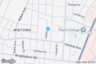 Map image of the property - 1244 Holden Dr