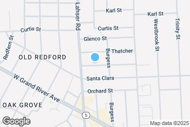 Map image of the property - 21662 Bennett St