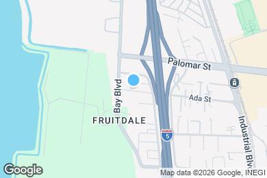 Map image of the property - 884 Ada St