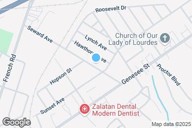 Map image of the property - 104 Seward Ave