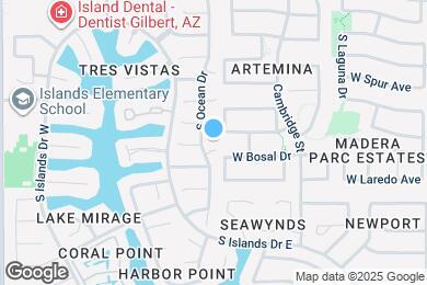Map image of the property - 1208 W Sand Hills Ct