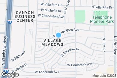Map image of the property - 2210 W Greenbriar Dr