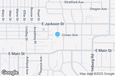 Map image of the property - 1428 Crown Ave