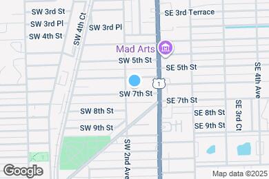Map image of the property - 38 SW 7th St