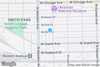 Map image of the property - 2311 W Ohio St