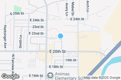 Map image of the property - 2807 E 22nd St