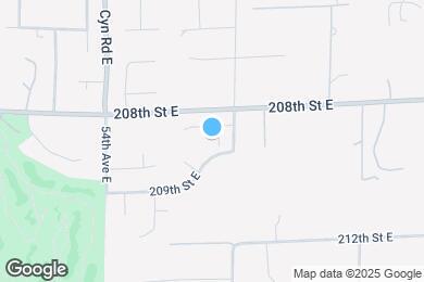 Map image of the property - 5702 208th St Ct E