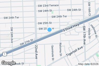 Map image of the property - 2573 SW 21st Ave