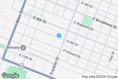 Map image of the property - 217 E King St