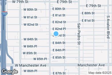 Map image of the property - 122 E 83rd St