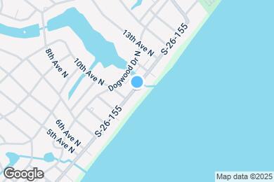 Map image of the property - 1011 N Ocean Blvd